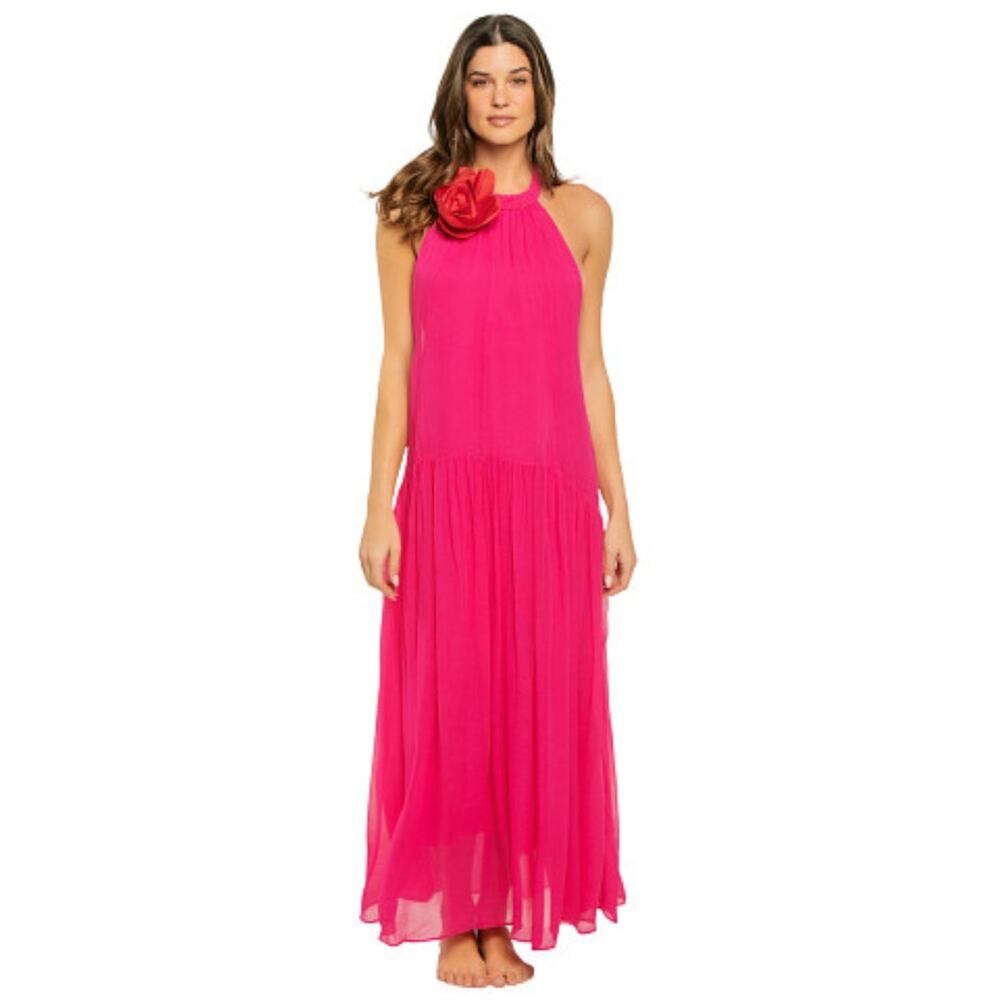 Farm Rio Rosette Maxi Dress Size XL NWT